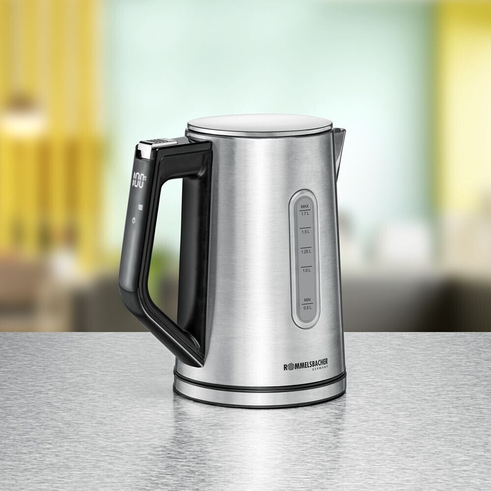 کتری برقی روملزباخر آلمان مدل Rommelsbacher WK 3000 - توان 3000 وات ضد آب و تنظیم دما